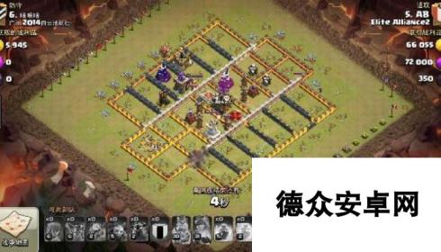 部落冲突11本无弩阵思路分享 援军尽量要飞龙