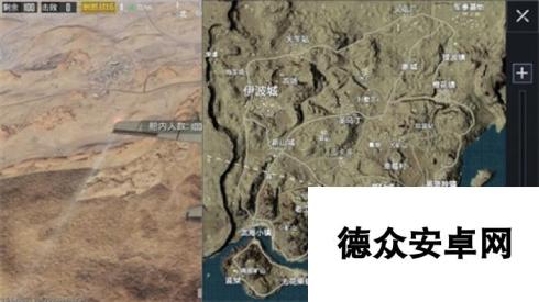 绝地海岛对比沙漠地图 你是哪个地图的王者