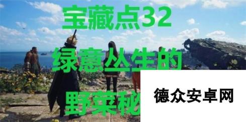 《最终幻想7重生》宝藏点32绿意丛生的野菜秘境在哪里